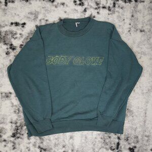 Body Glove Men's Teal Crewneck Sweatshirt
